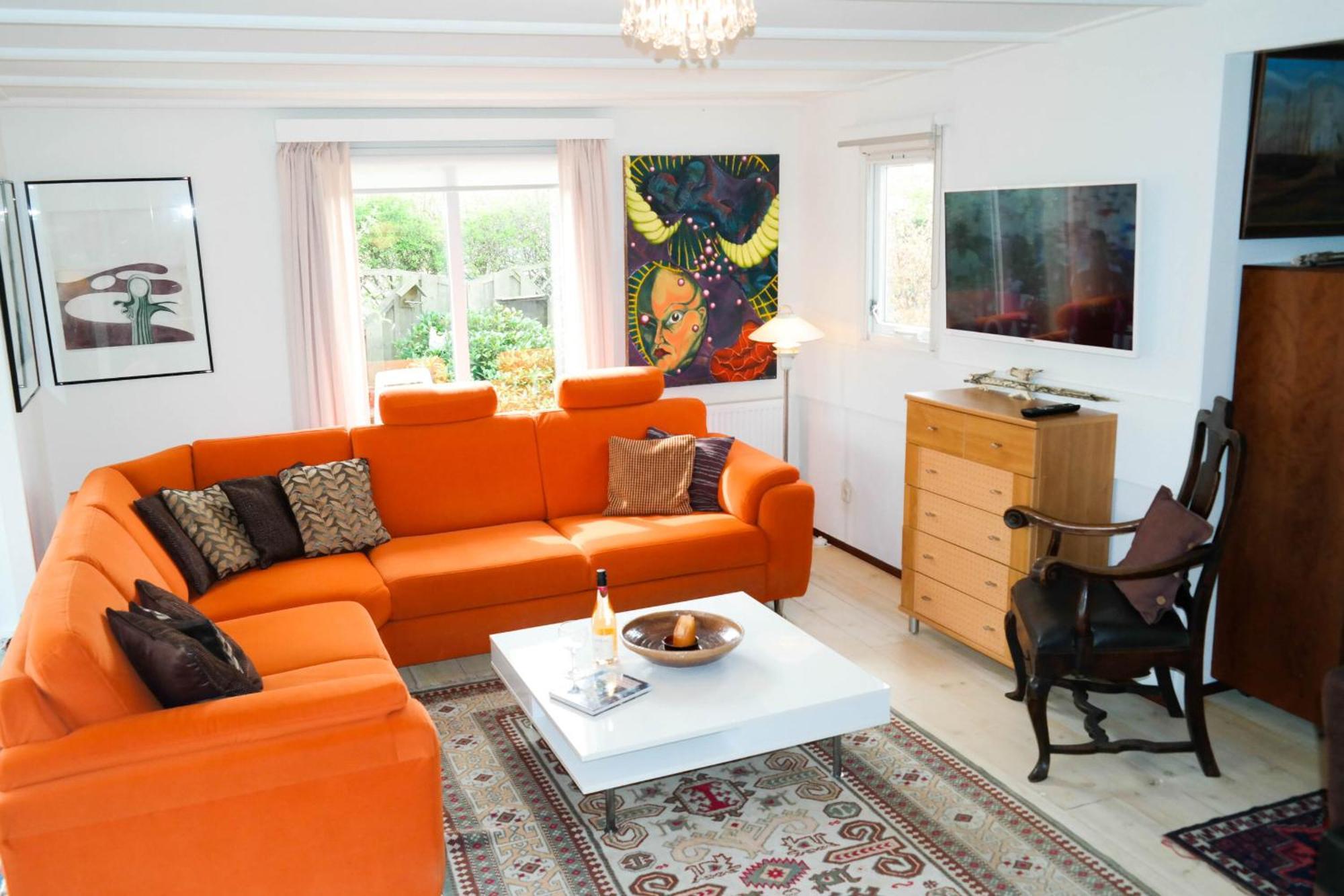 אנג'ום Bijzonder Chalet An Der Marina Met Sauna מראה חיצוני תמונה